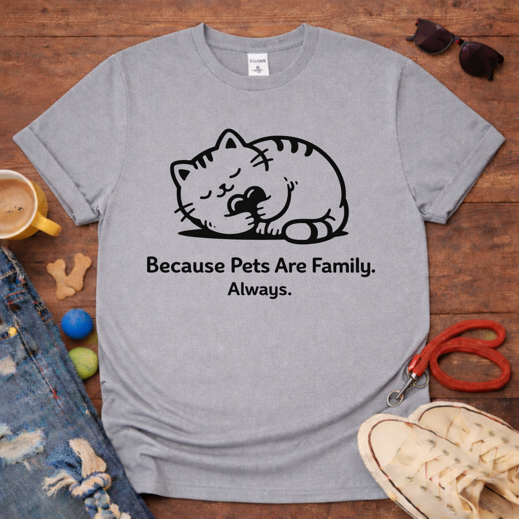 Pets Are Family T-Shirt