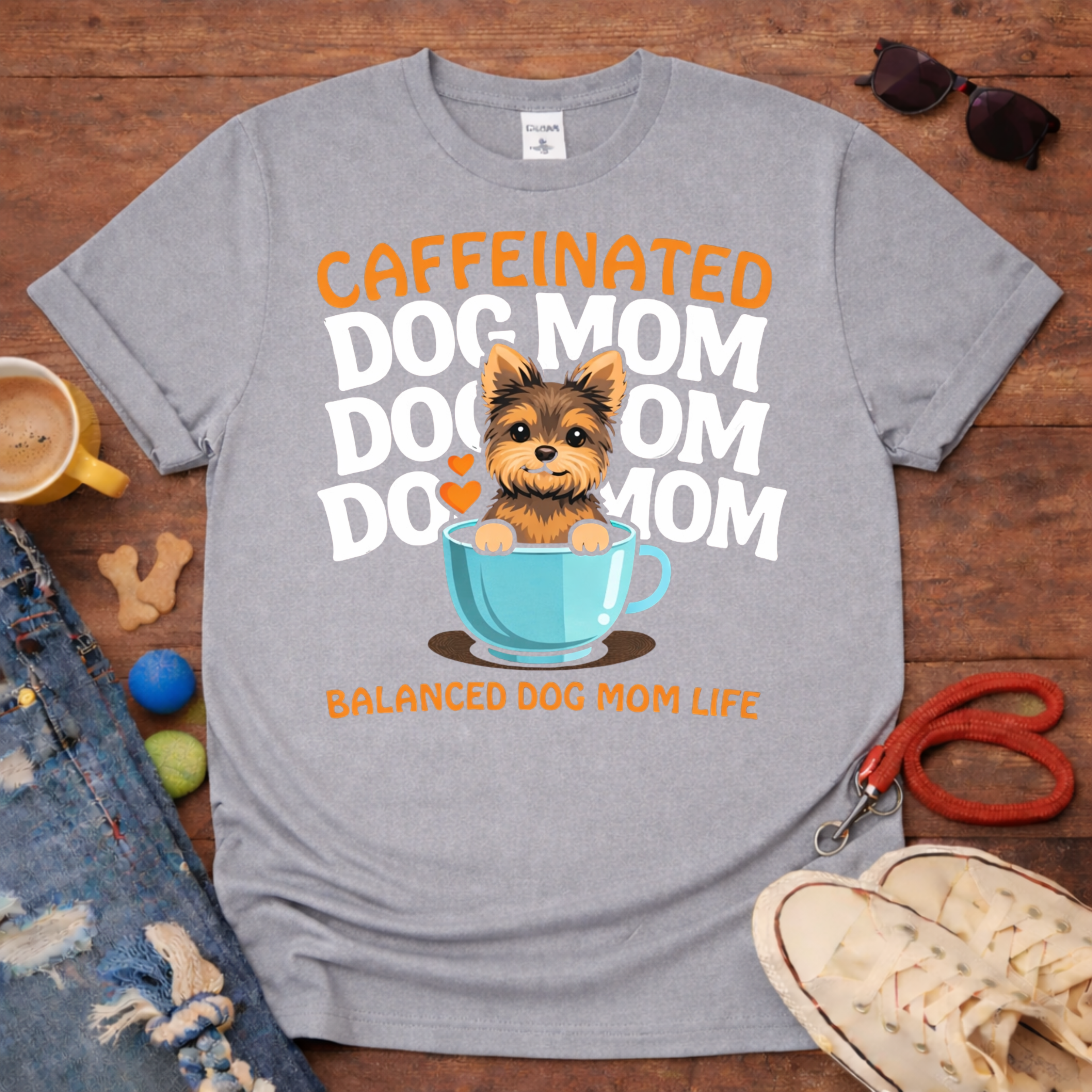☕🐶Coffee and Dog T-Shirt🐶☕