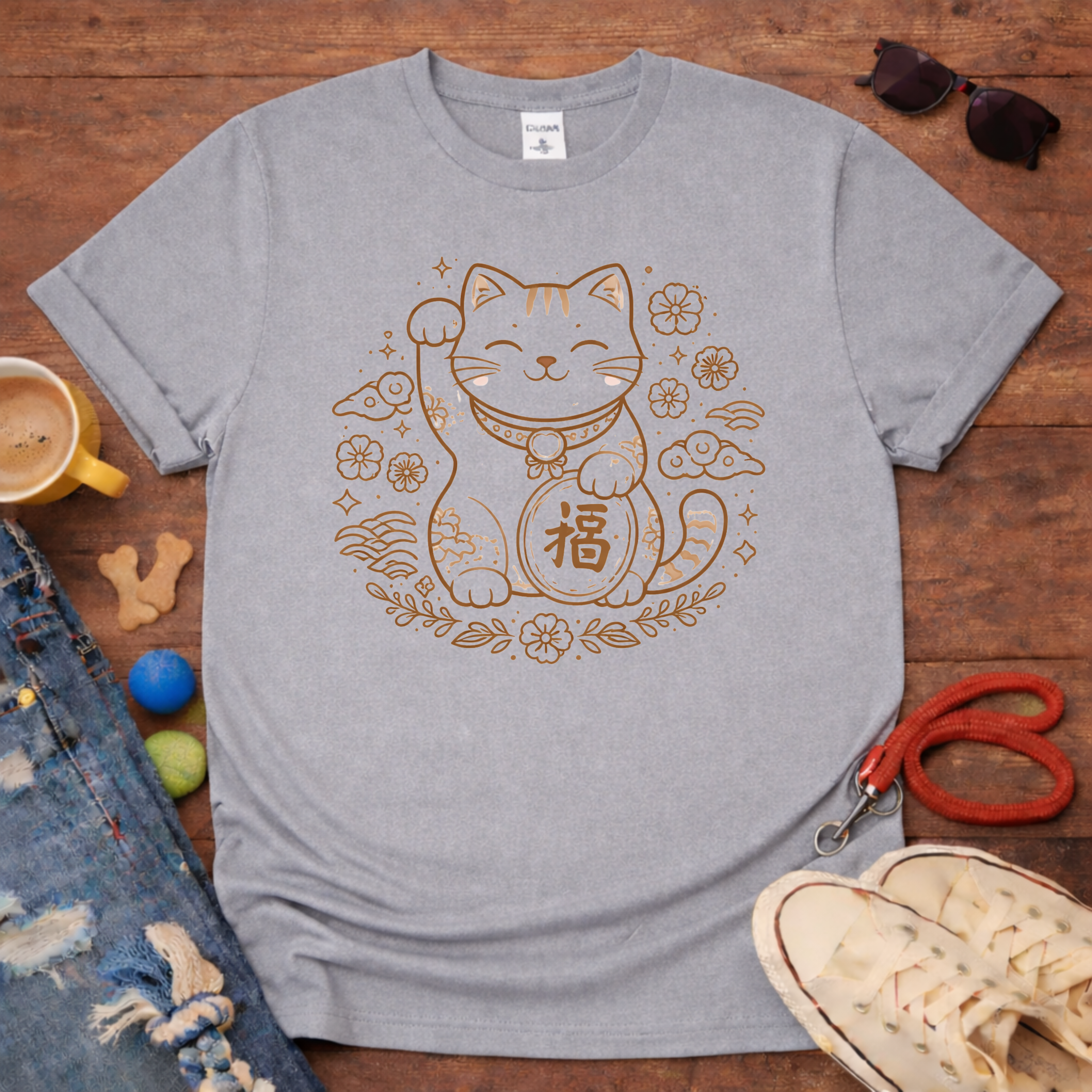 Lucky Cat T-Shirt
