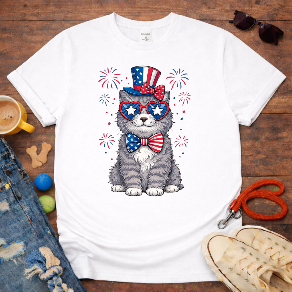 Bow Cat T-Shirt