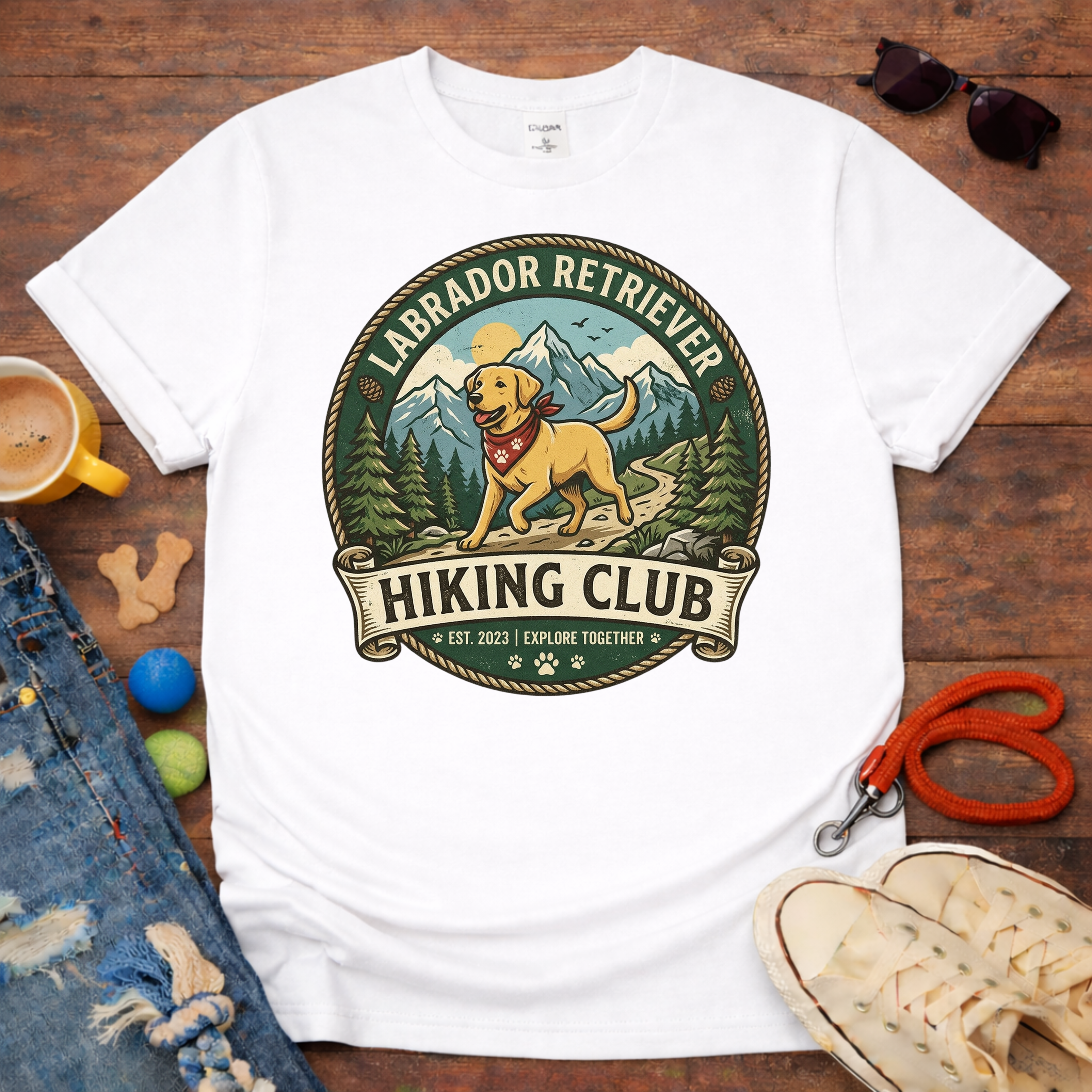 Lab Hiking Club T-Shirt