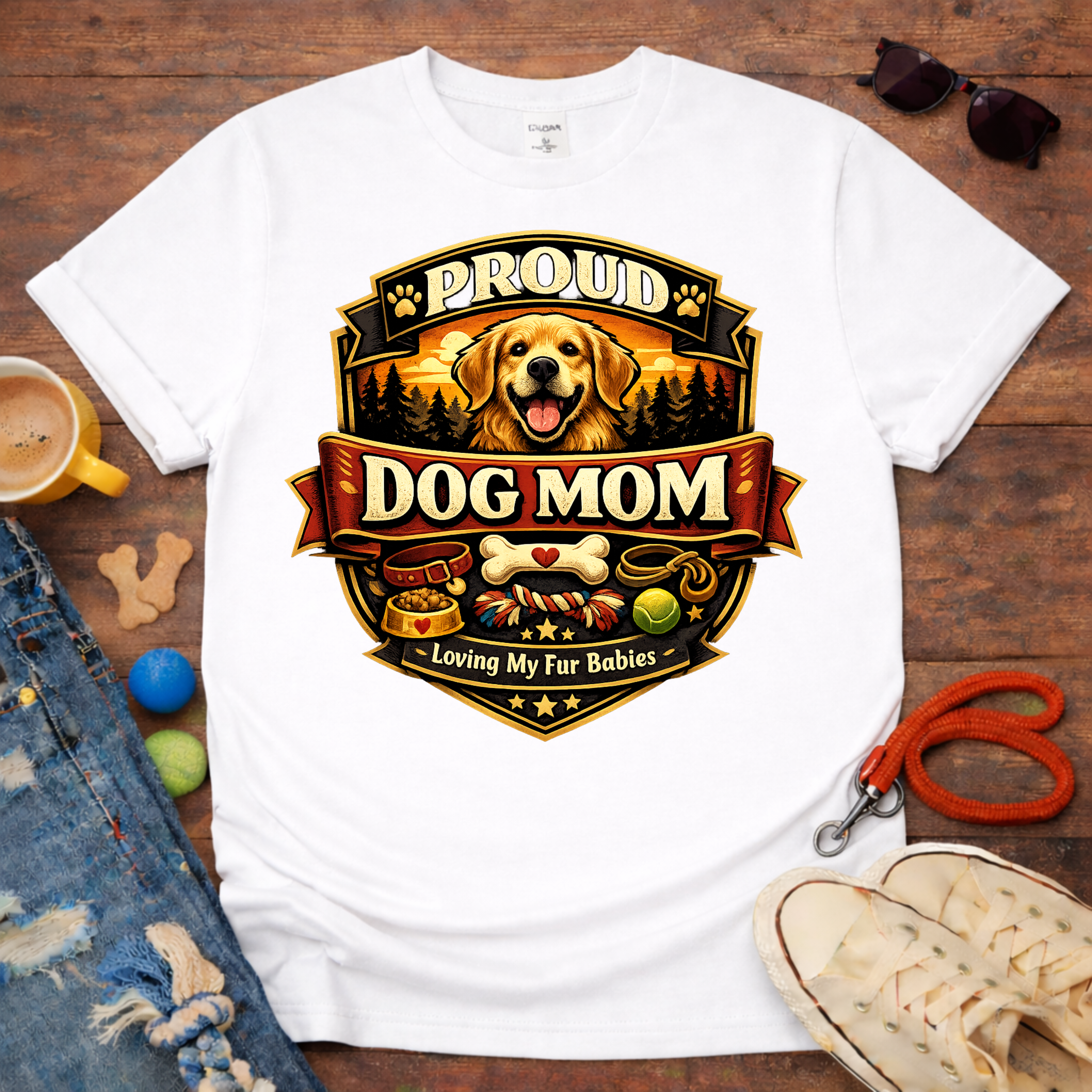 Proud Dog Mom T-Shirt
