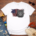 Cat & Flag T-Shirt