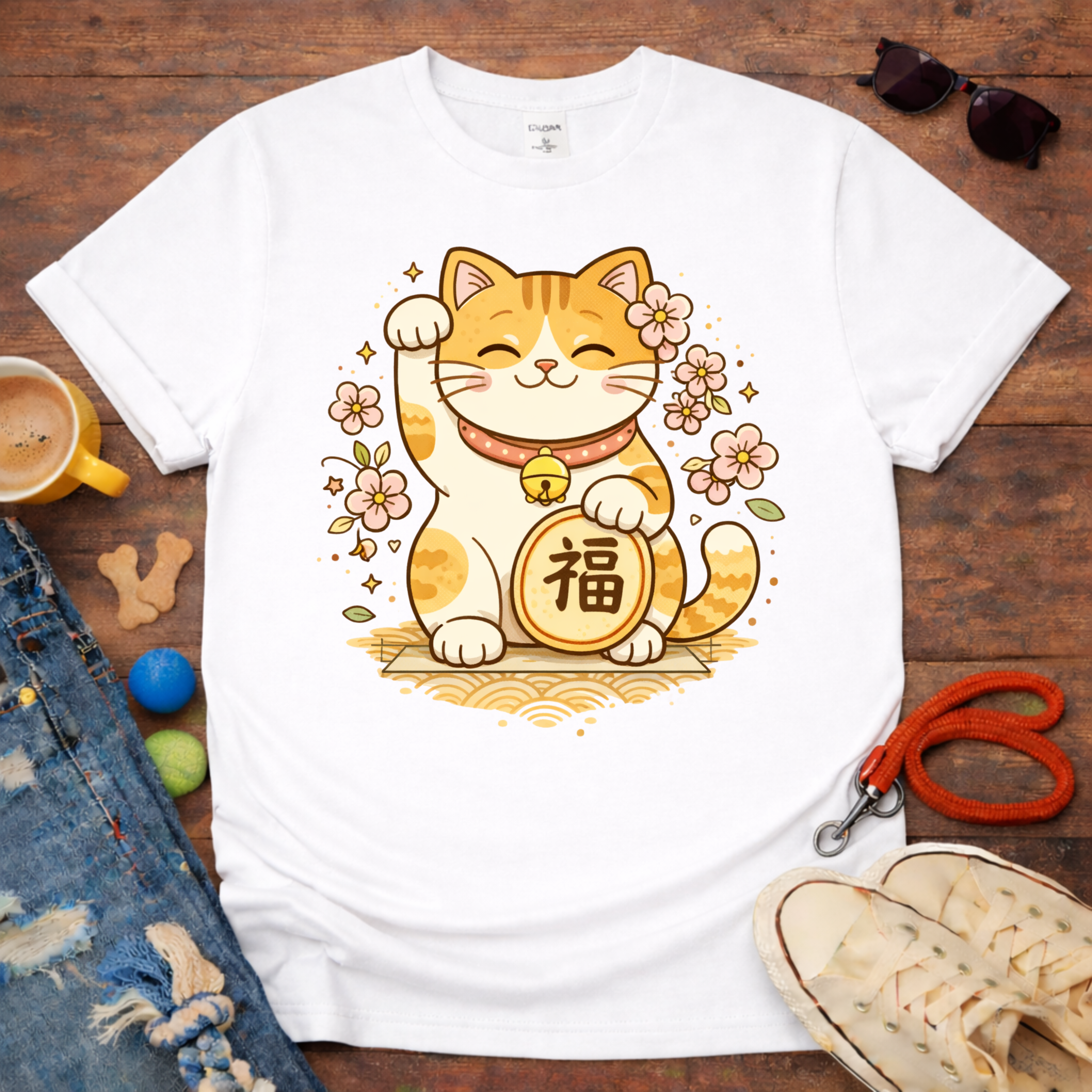 Lucky Cat T-Shirt