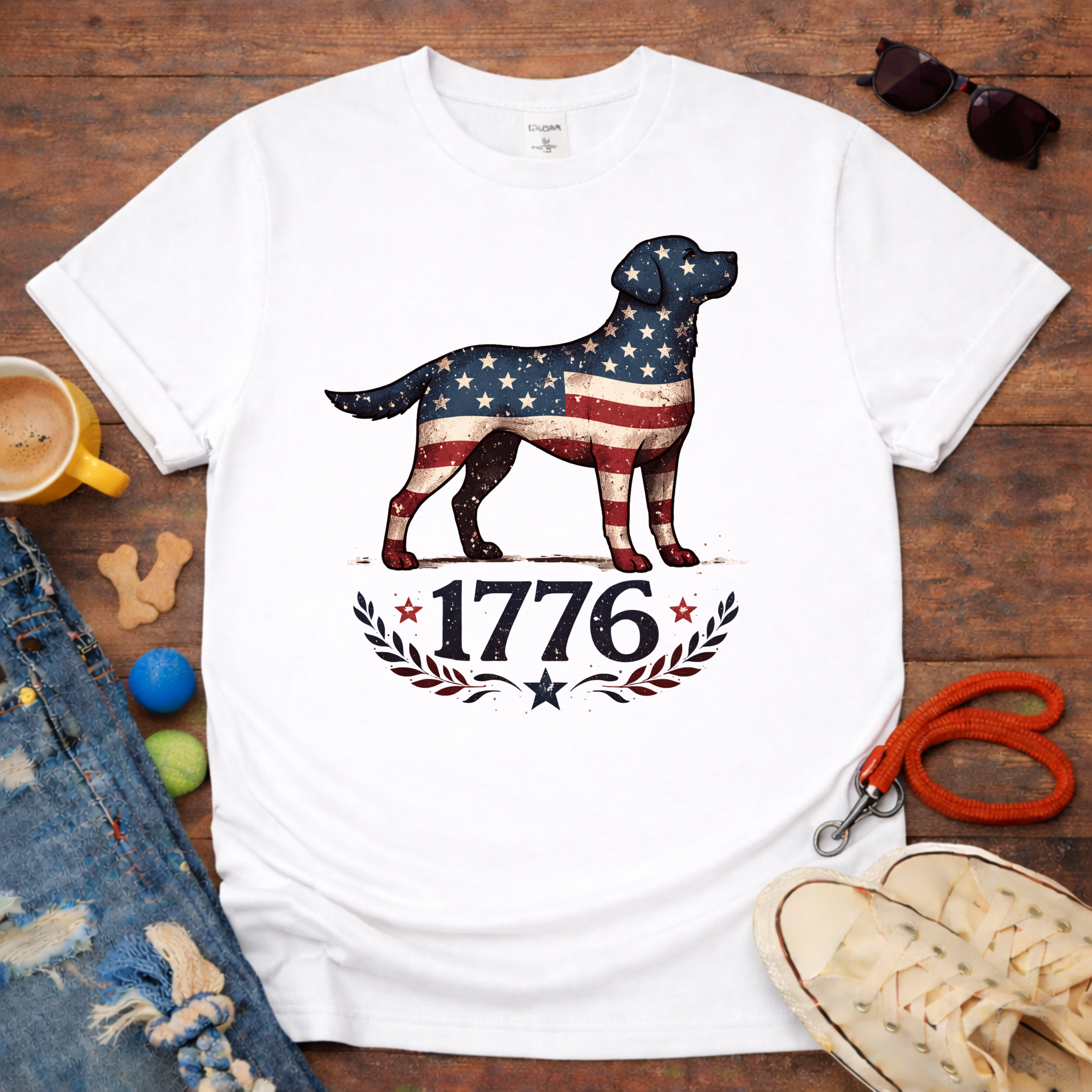 1776 Dog T-Shirt