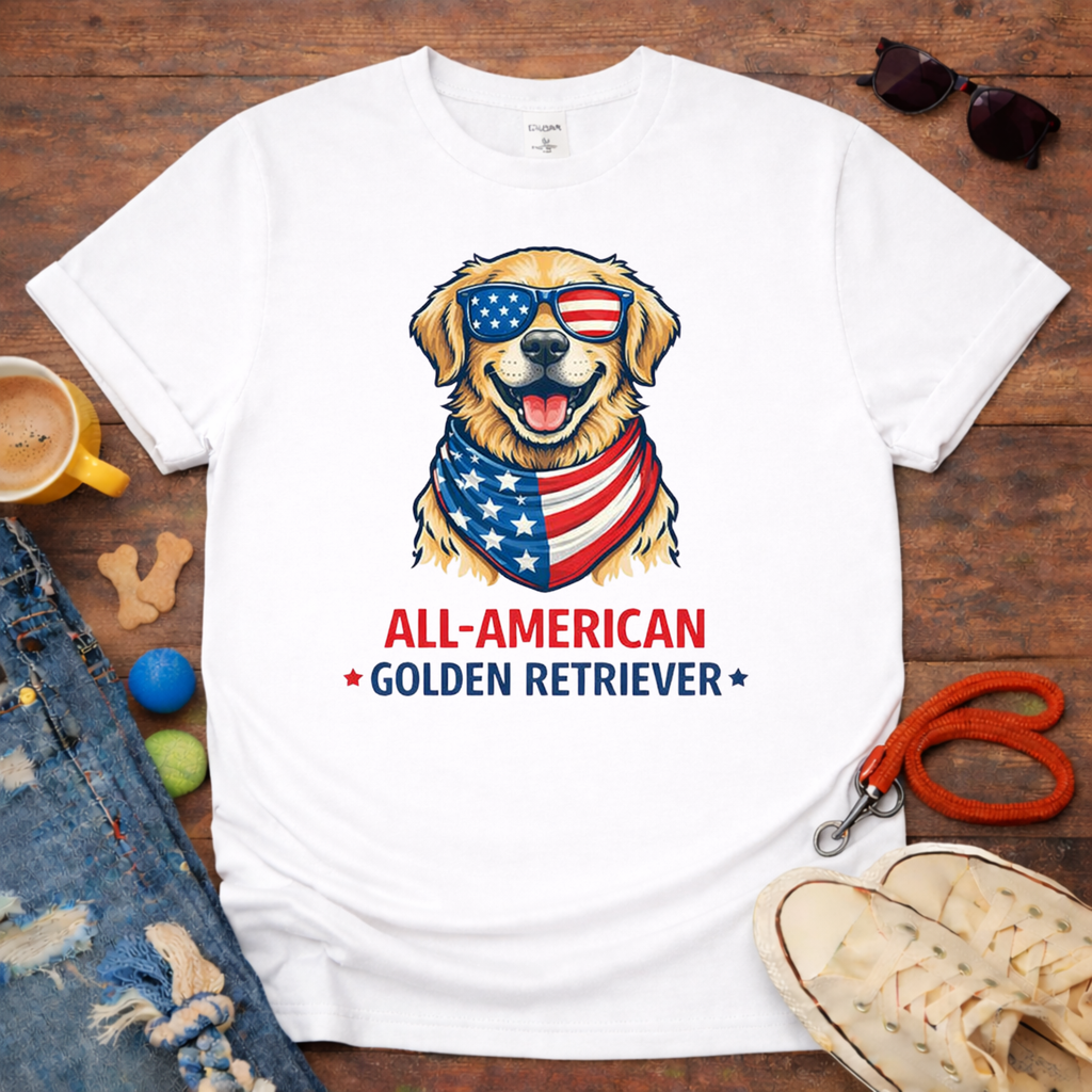 All-American Golden T-Shirt