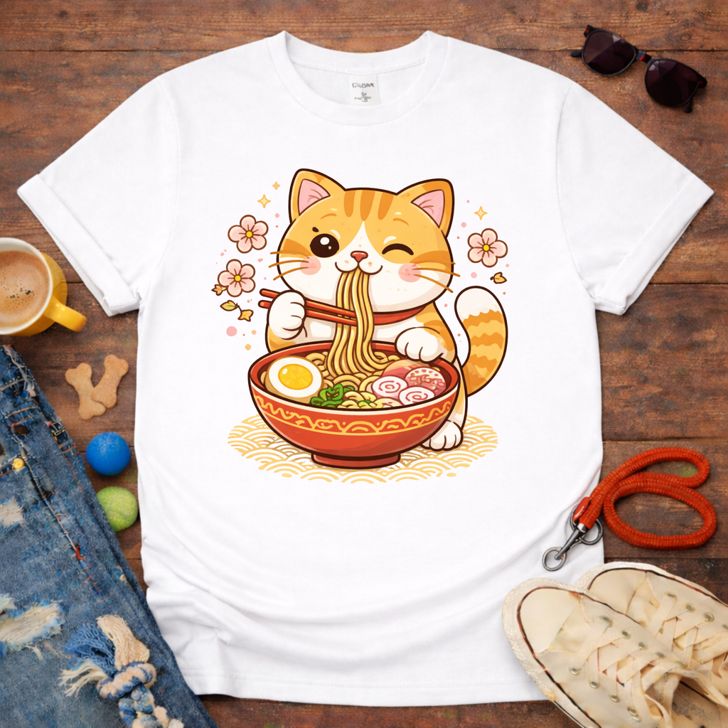 Ramen Cat T-Shirt