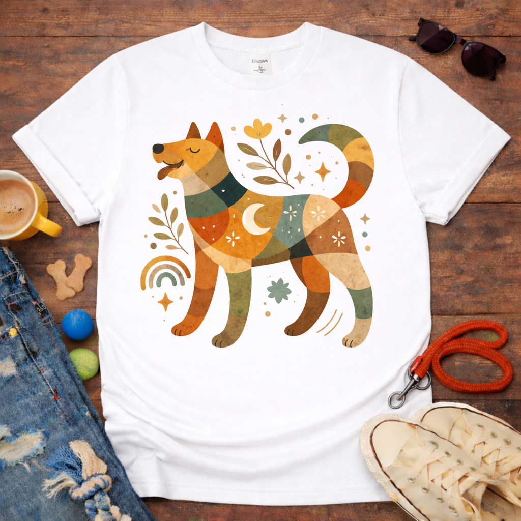 Folk Dog T-Shirt