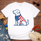 Dog and Flag T-Shirt